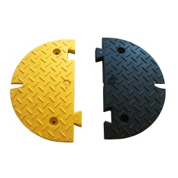 1 pcs - RS PRO High Visibility Rubber Speed Bump, 430mm x 5 m x 70 mm, 15km/h Speed Limit