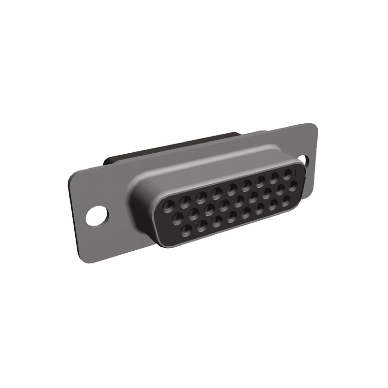 1 pcs - TE Connectivity Amplimite 90 26 Way Cable Mount D-sub Connector Socket