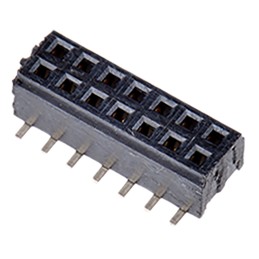 1 pcs - Samtec CLM Series Straight Surface Mount PCB Socket, 14-Contact, 2-Row, 1mm Pitch, Solder Termination