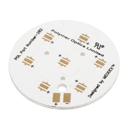 1 pcs - 282, 7 cell MCPCB LED Prototyping Board for Cree XP-C, XP-E & XP-G Series LEDs, SSC Z5 Series LEDs