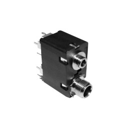 1 pcs - Amphenol Audio Jack Connector 1/4 in PCB Phone Jack Socket 10A