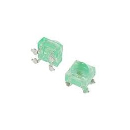 1 pcs : ALMD-LM38-24002 - Standard LEDs - SMD LAMP 4MM GREEN InGaN 40x100deg