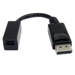 1 pcs - StarTech.com Male DisplayPort to Female Mini DisplayPort, PVC Cable, 4K @ 60 Hz, 150mm