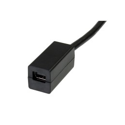 1 pcs - StarTech.com Male DisplayPort to Female Mini DisplayPort, PVC Cable, 4K @ 60 Hz, 150mm