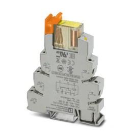 1 Pack of 10 - Phoenix Contact PLC-RSC-230UC/21-21/MS Series Interface Relay, DIN Rail Mount, 220 V dc, 230V ac Coil, DPDT, 2-Po