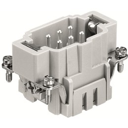 1 pcs - RS PRO Heavy Duty Power Connector Insert, 16A, Male, 6 Contacts