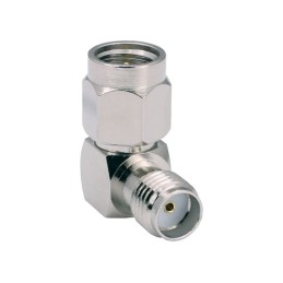 1 pcs - TE Connectivity, jack PCB Mount SMA Connector, Through Hole Termination, Right Angle Body