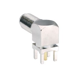 1 pcs - TE Connectivity, jack PCB Mount SMA Connector, Through Hole Termination, Straight Body