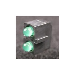 1 pcs : WP934CA/2GD-90 - LED Circuit Board Indicators Bi Green 568nm Diffused 20mcd