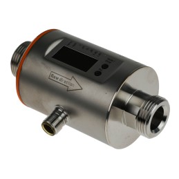 1 pcs - ifm electronic SM Series Magnetic-Inductive Flow Meter for Liquid, 0.2 L/min Min, 50 L/min Max