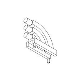 1 pcs : LPF-C013301S - LED Light Pipes Tri 3mm Right Angle