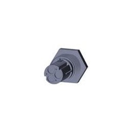 1 pcs : 2213464-1 - Lighting Connectors 3P PIN HSG, PNL MNT CODE A