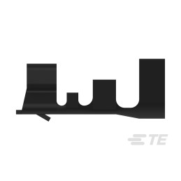 100 pcs - TE Connectivity Female Crimp Terminal, 30AWG Min, 24AWG Max