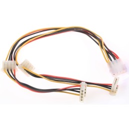 1 pcs - RS PRO 4 Way Male 4 Pin Molex to 4 Way Female 4 Pin Molex Wire to Board Cable, 2m