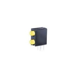 1 pcs : WP934FG/2YD - LED Circuit Board Indicators Bi Yellow 588nm Diffused 15mcd