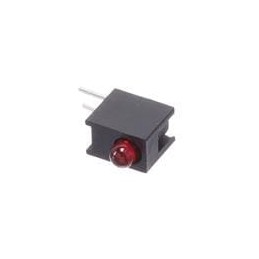 1 pcs : HLMP1385101F - LED Circuit Board Indicators CBI 3MM RED