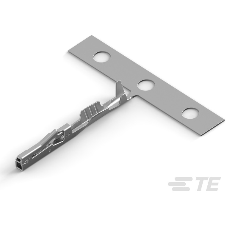 100 pcs - TE Connectivity 2834464 Series Female Crimp Terminal, Wire Wrap Termination, 22AWG Max