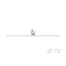 100 pcs - TE Connectivity 2834464 Series Female Crimp Terminal, Wire Wrap Termination, 22AWG Max