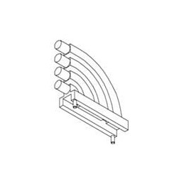 1 pcs : LPF-C014301S - LED Light Pipes Quad 3mm Right Angle