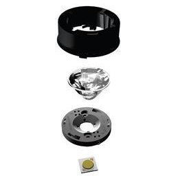 1 pcs : 12875 - LED Lighting Mounting Accessories Holder 30mm BJB Mounting Base