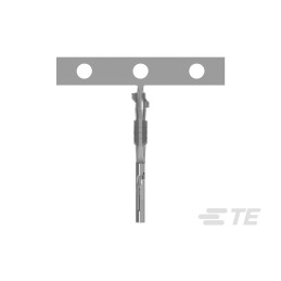 100 pcs - TE Connectivity 2834464 Series Female Crimp Terminal, Wire Wrap Termination, 26AWG Max