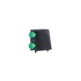 1 pcs : WP7104ALUP/2GD-0L - LED Circuit Board Indicators Green Green Diffused 568nm 20mcd