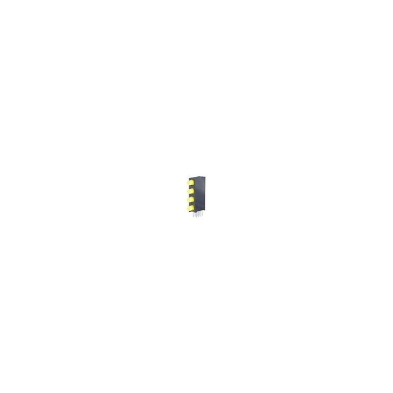 1 pcs : WP934SB/4YD - LED Circuit Board Indicators Yellow Diffused 588nm 15mcd