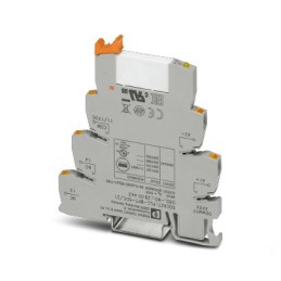 10 pcs - Phoenix Contact PLC-RPT Series Relay Module, DIN Rail Mount, 4.5V dc Coil, SPDT, 38mA Load