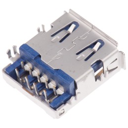1 pcs - Wurth Elektronik Right Angle, Through Hole, Socket Type A 3.0 USB Connector