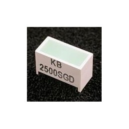 1 pcs : KB2500SGD - Led Bars & Arrays GREEN LED BAR DIFF