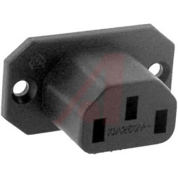 10 pcs - Schurter F Panel Mount IEC Connector Socket, 10A, 250 V