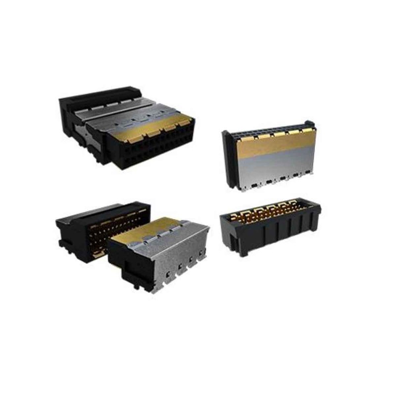 1 pcs - Amphenol Communications Solutions Minitek Microspeed Series Right Angle Surface Mount PCB Socket, 32-Contact, 1-Row,