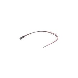 1 pcs : 558-0701-023F - LED Panel Mount Indicators Red panel mount 6in lead, PVC Free