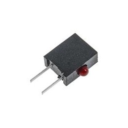 1 pcs : HLMP-6000-E0010 - Standard LEDs - SMD Poly Dome Red