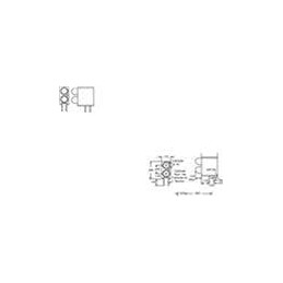1 pcs : 553-0133F - LED Circuit Board Indicators HI EFF YELLOW DIFF