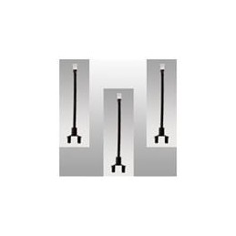 1 pcs : SMFLPR1-7.0 - LED Light Pipes 7in LGTH, 1mm core Flexpipe, Rect lens