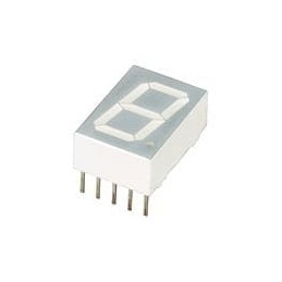 1 pcs : TDSL5160 - LED Displays & Accessories Red common cathode 13mm 7-seg display