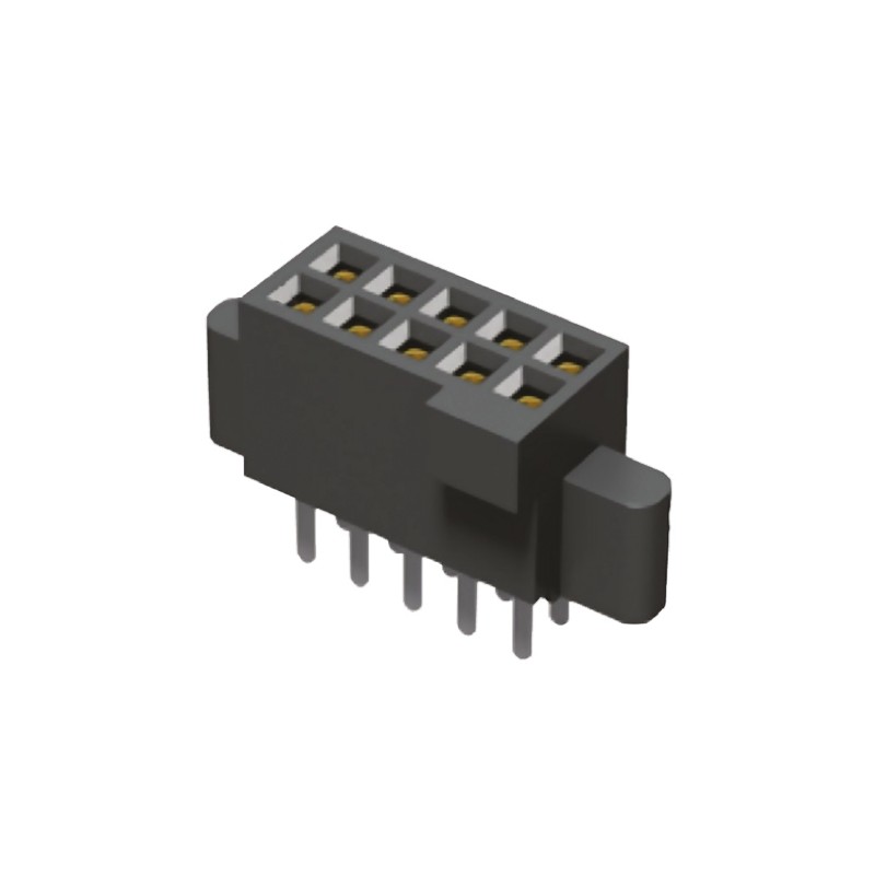 1 pcs - Samtec SFM Series Straight Through Hole Mount PCB Socket, 40-Contact, 2-Row, 1.27mm Pitch, Solder Termination