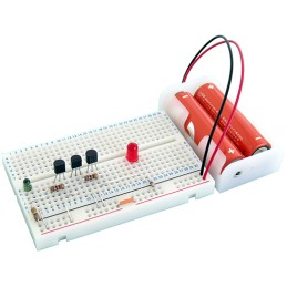 1 pcs - SBS-201, Breadboard Solderless Breadboard Kit 83 x 52 x 9mm
