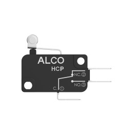 1 pcs - Short Roller Lever Snap Action Micro Switch, Quick Connect Terminal, 16A, SPDT