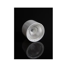 1 pcs : CA18992_LEILA-Y-WW-HLD2-WHT - LED Lighting Lenses Assemblies -55 wide beam. 14.8 mm high assembly with star-pcb holder, 