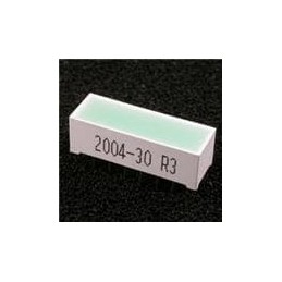 1 pcs : DF3SGD - Led Bars & Arrays Green 568nm 100mcd Diffused Light Bar