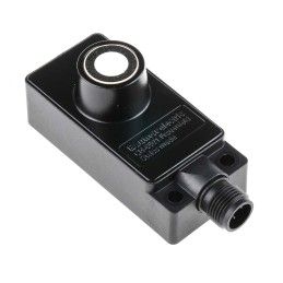1 pcs - Baumer Ultrasonic Block-Style Proximity Sensor, 60 - 400 mm Detection, PNP Output, 12 - 30 V dc, IP67