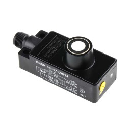 1 pcs - Baumer Ultrasonic Block-Style Proximity Sensor, 60 - 400 mm Detection, PNP Output, 12 - 30 V dc, IP67