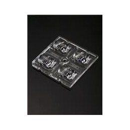 1 pcs : C15217_STRADA-2X2-CAT-B - LED Lighting Lenses Square Lens 4 Position