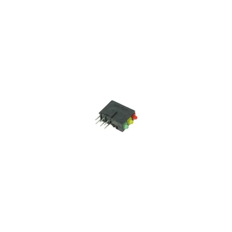 1 pcs : 570-0100-132F - LED Circuit Board Indicators CBI 2MM TRI LEVEL
