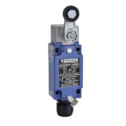1 pcs - Telemecanique Sensors Roller Lever Limit Switch, 2NC/1NO, IP66, 3P, Metal Housing, 400V ac Max, 6A Max