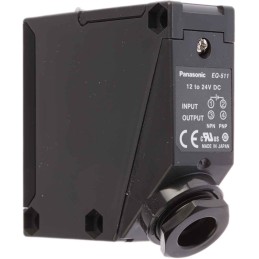 1 pcs - Panasonic Diffuse Photoelectric Sensor, Block Sensor, 100 mm - 2.5 m Detection Range