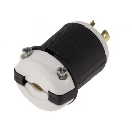 1 pcs - RS PRO USA Mains Plug, 20A, Cable Mount, 250 V