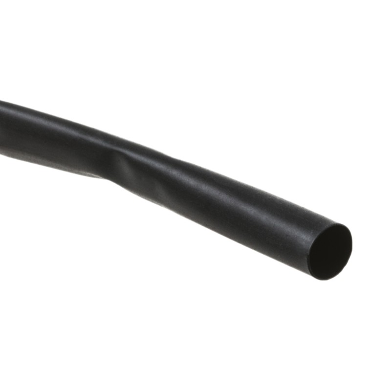 1 Reel of 8 M - TE Connectivity Halogen Free Heat Shrink Tubing, Black 6.4mm Sleeve Dia. x 8m Length 2:1 Ratio, CGPT Series